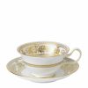 Home & Furniture * | Wedgwood Gold Columbia Peony Cup And Saucer Multi Tea Cups & Saucers