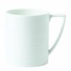 Home & Furniture * | Wedgwood Strata Mug White Mugs