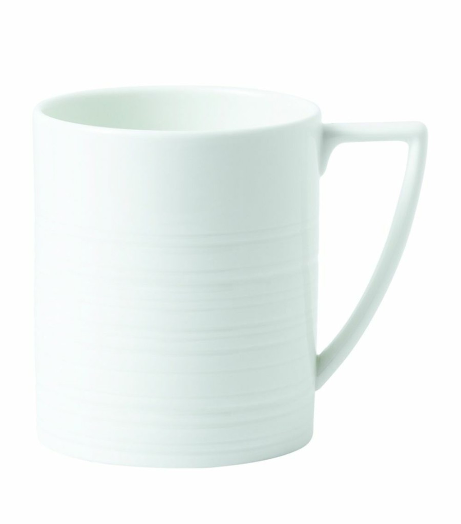 Home & Furniture * | Wedgwood Strata Mug White Mugs