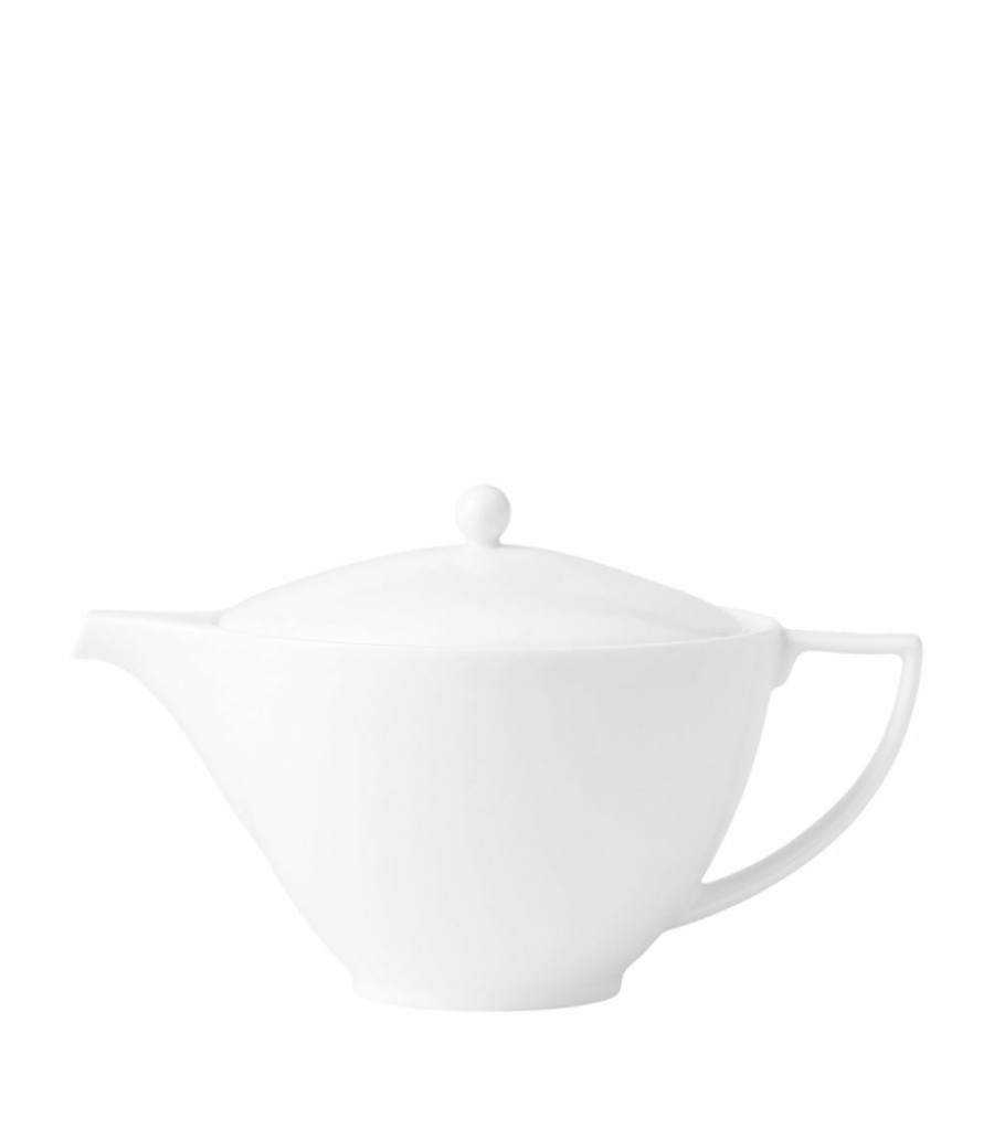 Home & Furniture * | Wedgwood White Teapot Teapots