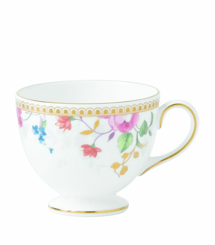 Home & Furniture * | Wedgwood Rose Gold Leigh Teacup Multi Tea Cups & Saucers