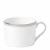 Home & Furniture * | Wedgwood Vera Wang Grosgrain Teacup White Tea Cups & Saucers