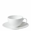 Home & Furniture * | Wedgwood Gio Espresso Cup And Saucer White Tea Cups & Saucers