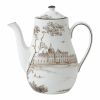 Home & Furniture * | Wedgwood Parklands Coffee Pot (18Cm) Grey Teapots