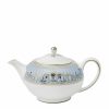 Home & Furniture * | Wedgwood Small Alexandra Teapot Blue Teapots