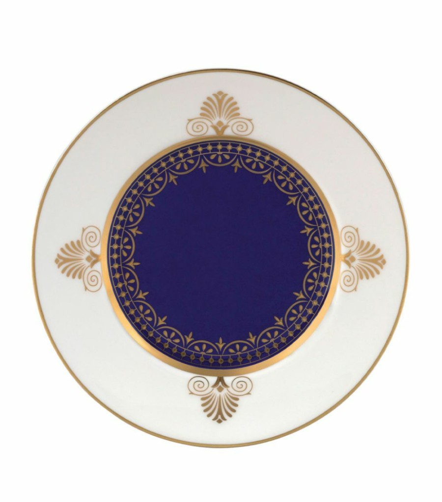 Home & Furniture * | Wedgwood Anthemion Blue Side Plate (15Cm) Plates