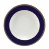 Home & Furniture * | Wedgwood Renaissance Gold Soup Plate (23Cm) Blue Plates