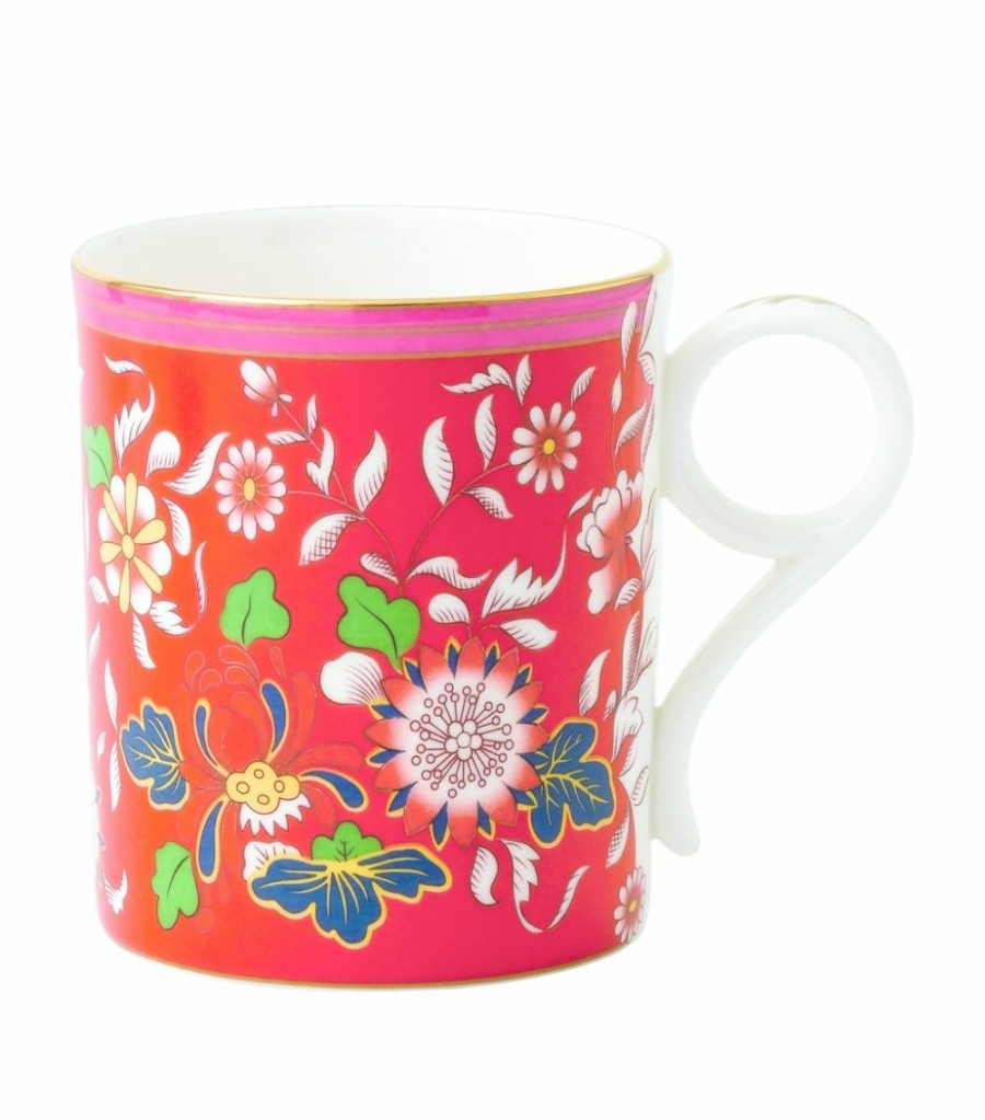 Home & Furniture * | Wedgwood Wonderlust Crimson Jewel Mug Multi Mugs