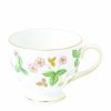 Home & Furniture * | Wedgwood Wild Strawberry Leigh Teacup Multi Tea Cups & Saucers