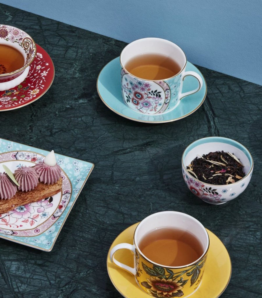 Home & Furniture * | Wedgwood Wonderlust Teacup And Saucer Multi Tea Cups & Saucers