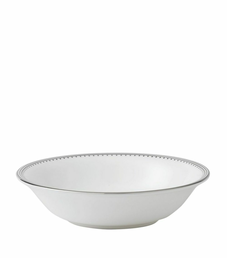 Home & Furniture * | Wedgwood Vera Wang Grosgrain Cereal Bowl (16Cm) White Bowls