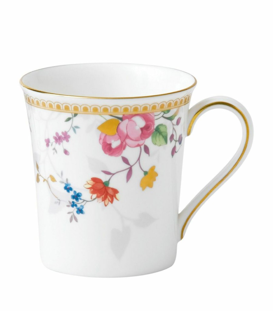 Home & Furniture * | Wedgwood Rose Gold Peony Mug Multi Mugs