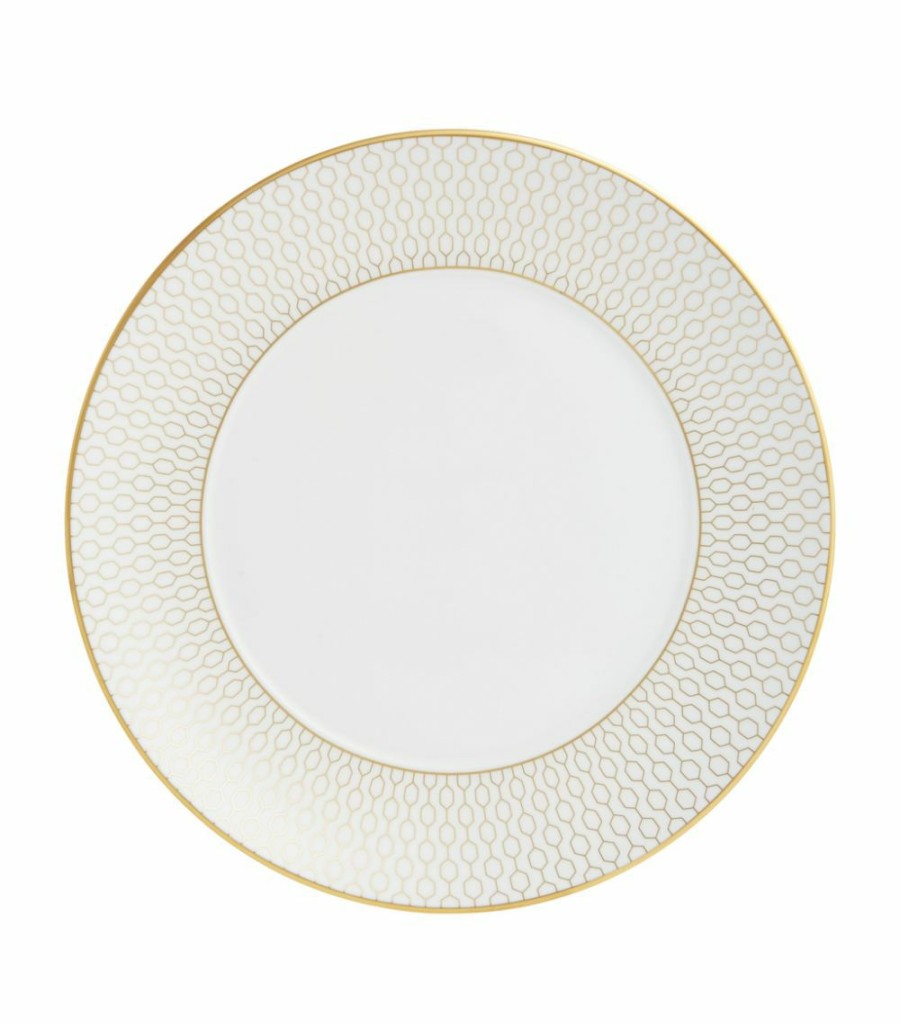 Home & Furniture * | Wedgwood Arris Side Plate (17Cm) White Plates