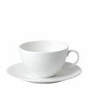 Home & Furniture * | Wedgwood Gio Cup And Saucer Set White Tea Sets