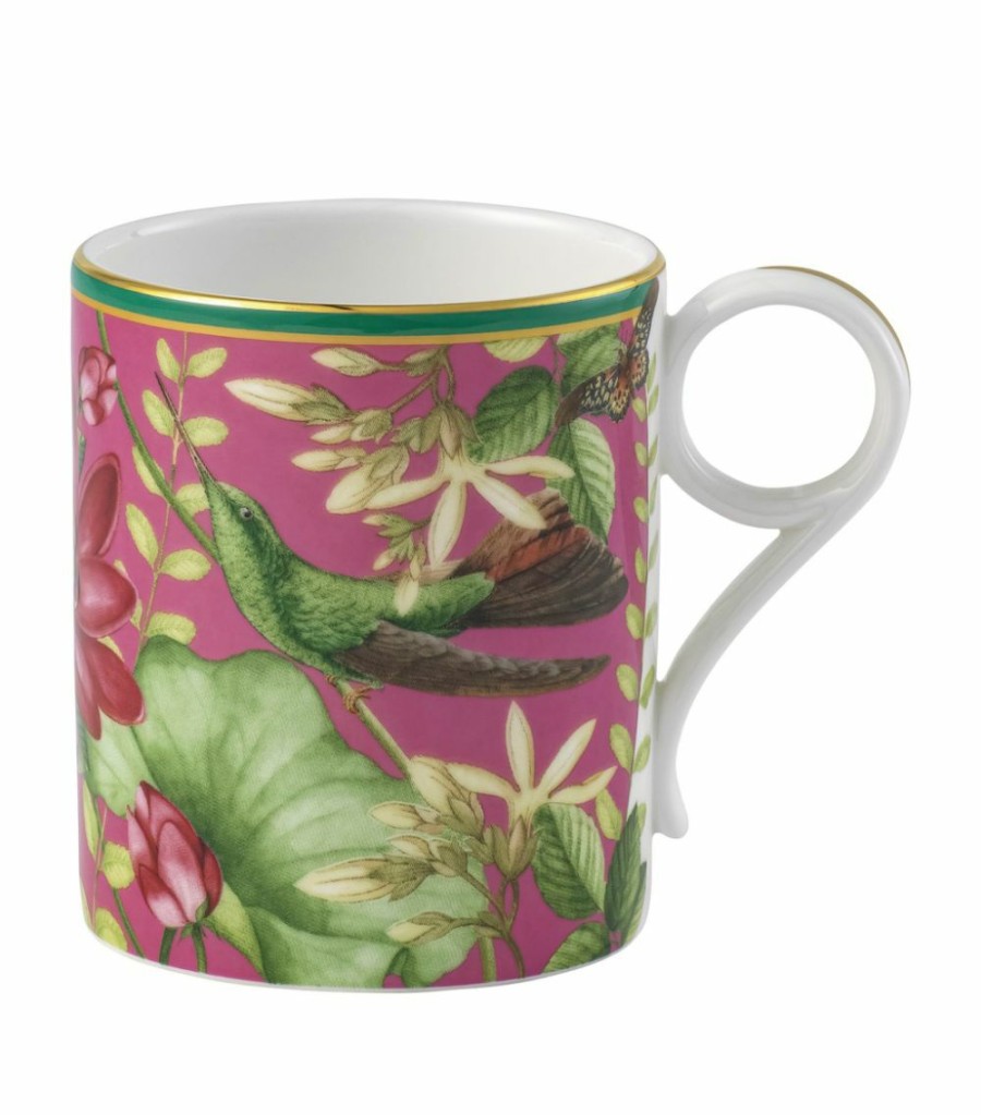 Home & Furniture * | Wedgwood Wonderlust Pink Lotus Mug Multi Mugs