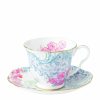 Home & Furniture * | Wedgwood Butterfly Bloom Teacup And Saucer Multi Tea Cups & Saucers