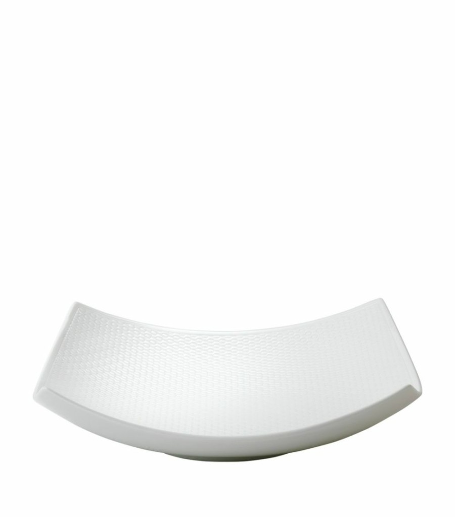 Home & Furniture * | Wedgwood Gio Sculptural Bowl (25Cm) White Serving Bowls