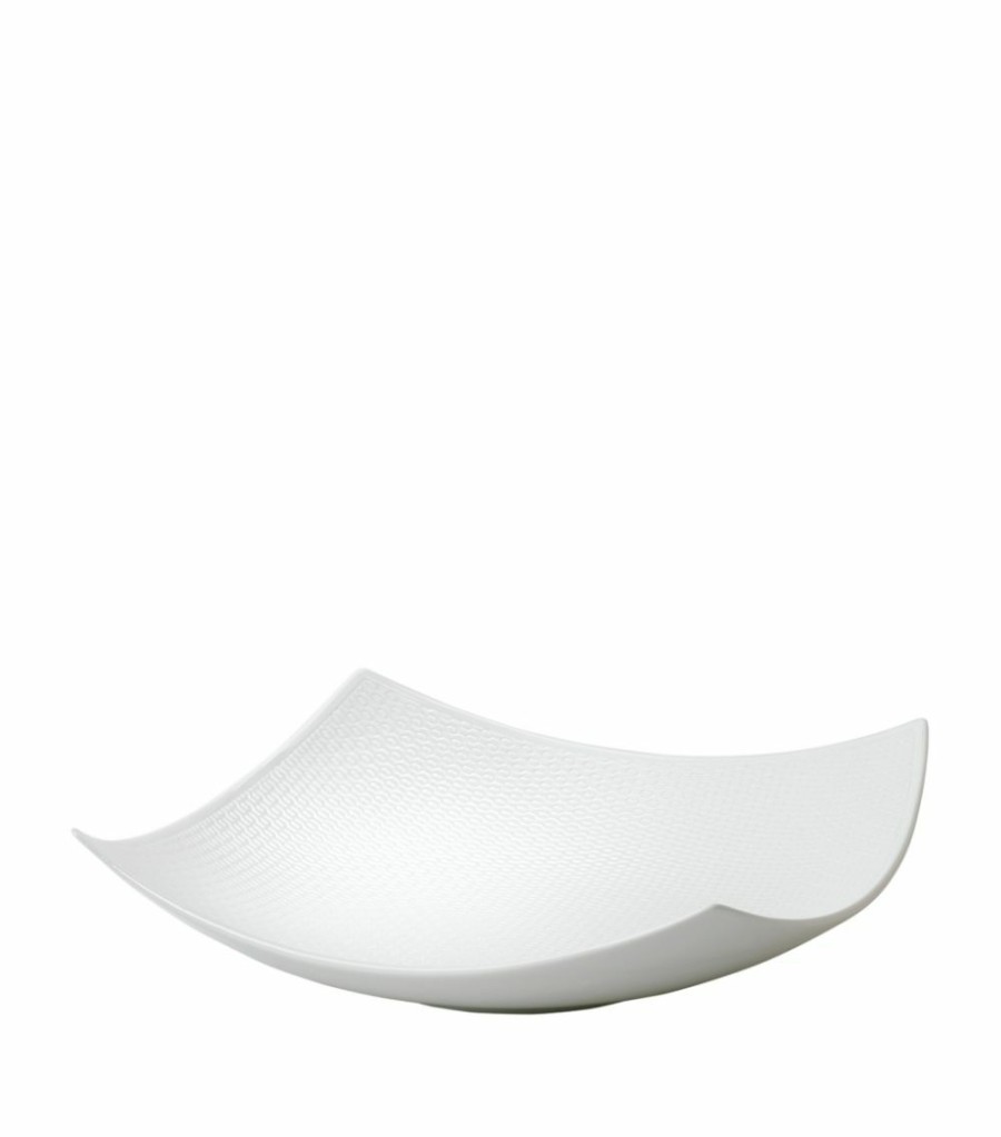 Home & Furniture * | Wedgwood Gio Sculptural Bowl (25Cm) White Serving Bowls