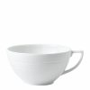 Home & Furniture * | Wedgwood Strata Teacup White Tea Cups & Saucers