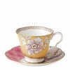 Home & Furniture * | Wedgwood Butterfly Bloom Teacup And Saucer Multi Tea Cups & Saucers