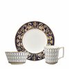 Home & Furniture * | Wedgwood Renaissance Dining Set Blue Plates