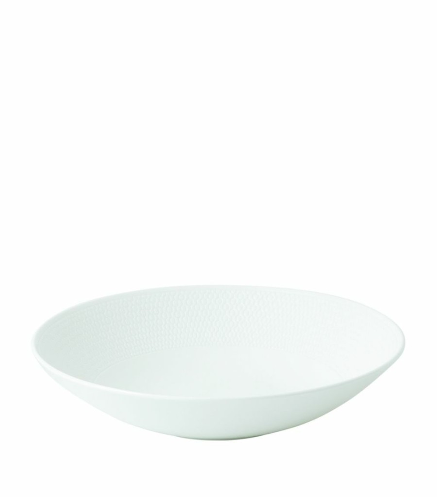 Home & Furniture * | Wedgwood Gio Pasta Bowl (25Cm) White Serving Bowls