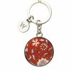 Women * | Wedgwood Crimson Jewel Keyring Multi Bag Accessories