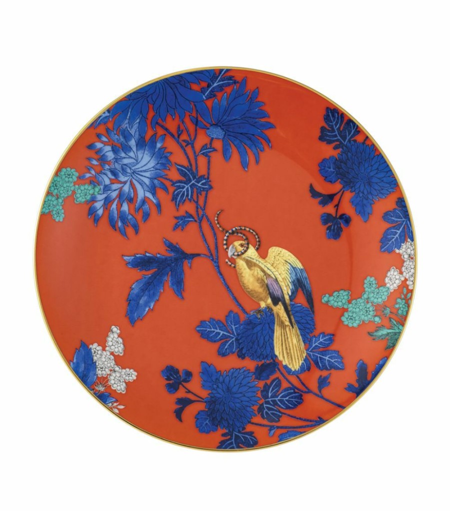 Home & Furniture * | Wedgwood Wonderlust Golden Parrot Plate (20Cm) Multi Plates