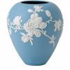 Home & Furniture * | Wedgwood Magnolia Jasper Vase (18Cm) Blue Vases