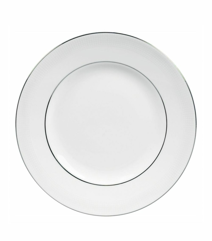 Home & Furniture * | Wedgwood Blanc Sur Blanc Plate (15Cm) White Plates