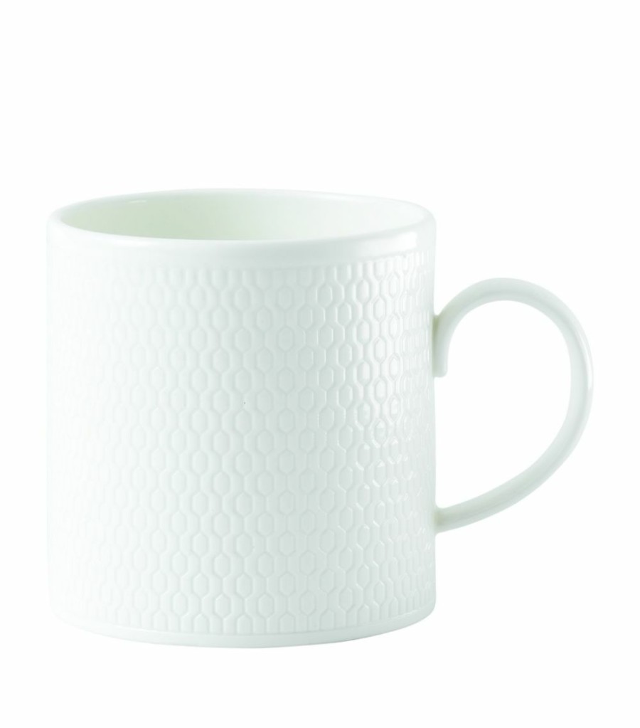 Home & Furniture * | Wedgwood Gio Textured Mug White Mugs