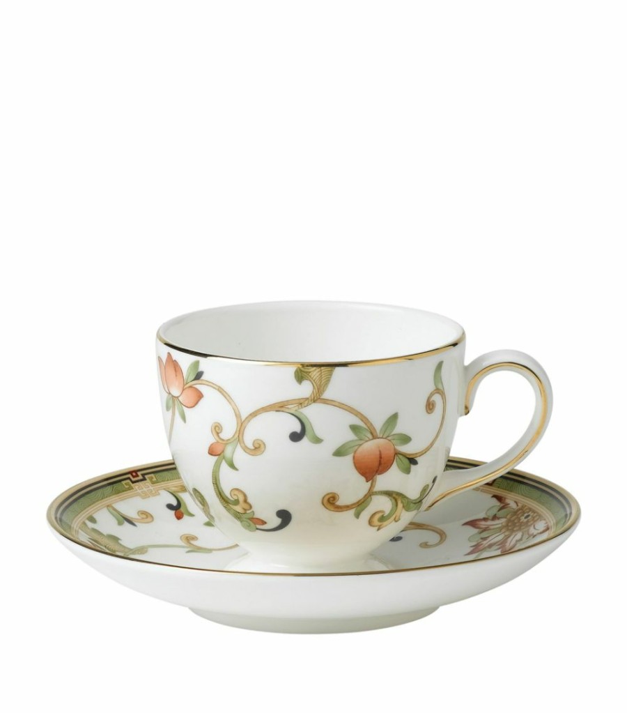 Home & Furniture * | Wedgwood Oberon Tea Saucer Multi Tea Cups & Saucers