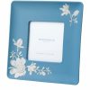 Home & Furniture * | Wedgwood Magnolia Blossom Jasper Photo Frame (10Cm X 10Cm) Blue Photo Frames