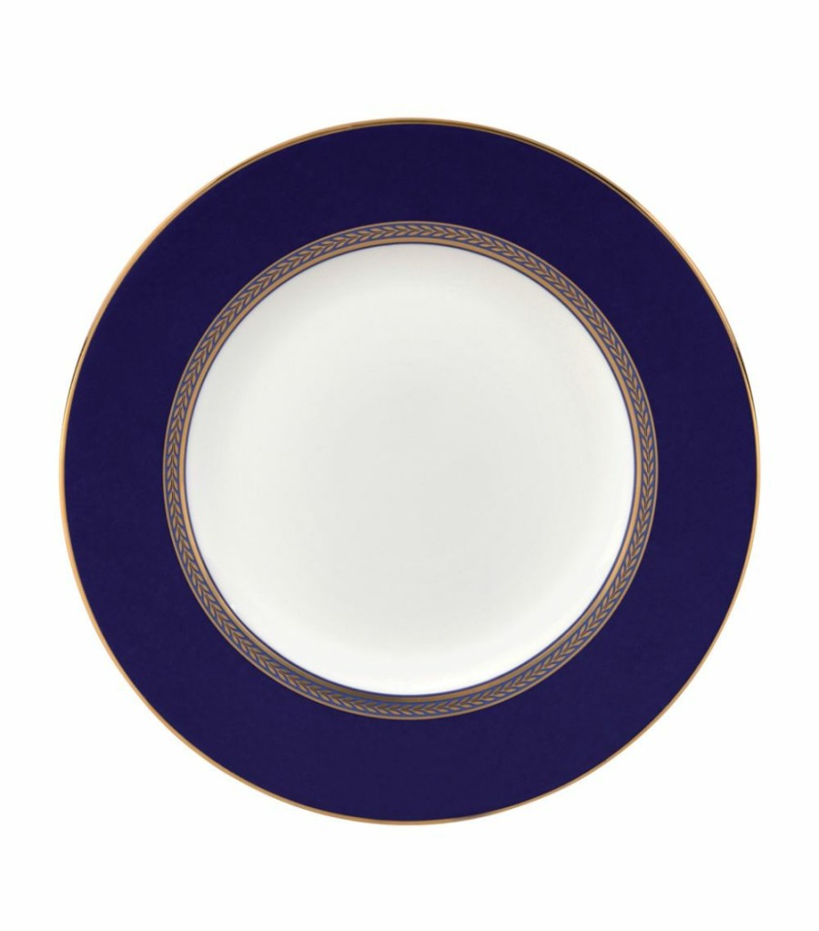 Home & Furniture * | Wedgwood Renaissance Gold Plate (20Cm) Blue Plates