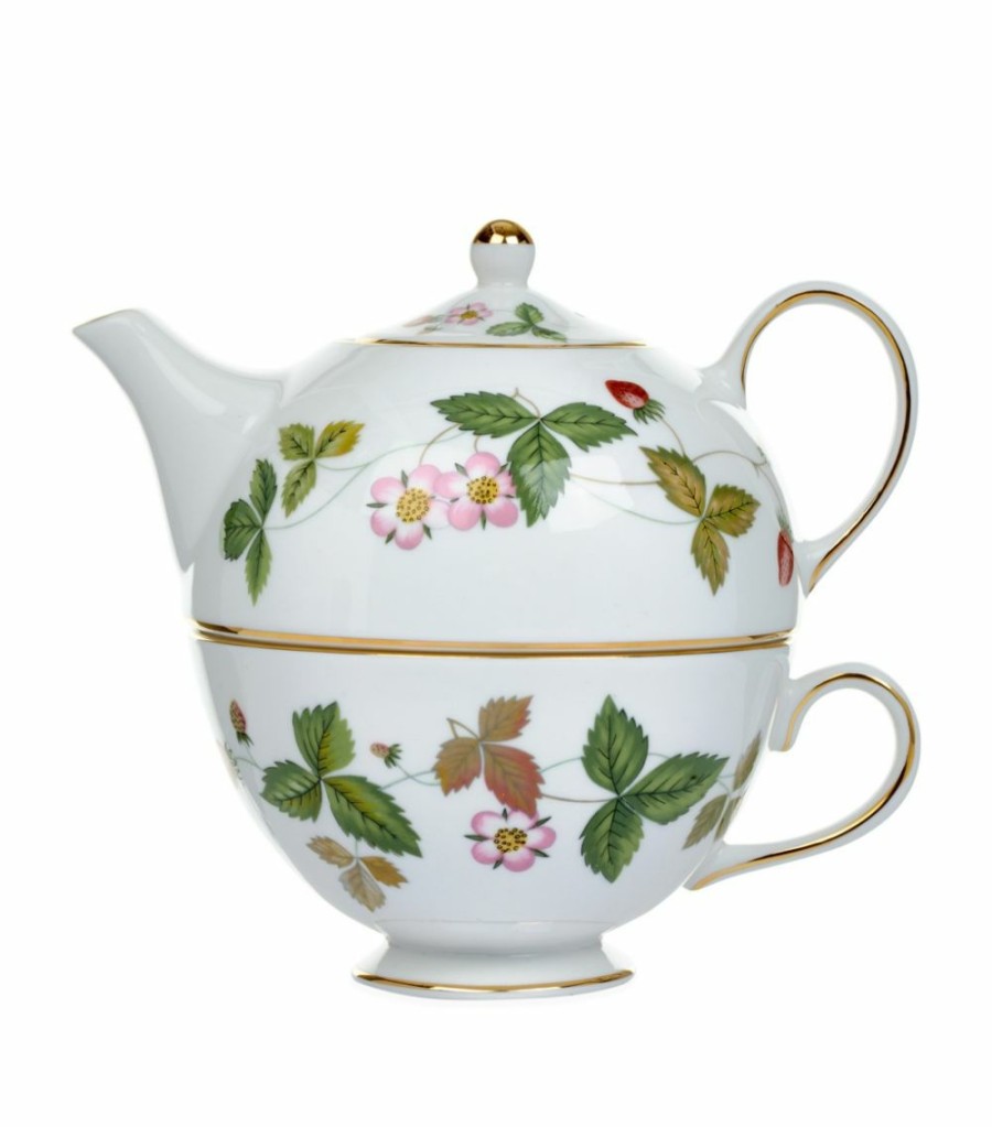 Home & Furniture * | Wedgwood Wild Strawberry Tea For One Multi Teapots