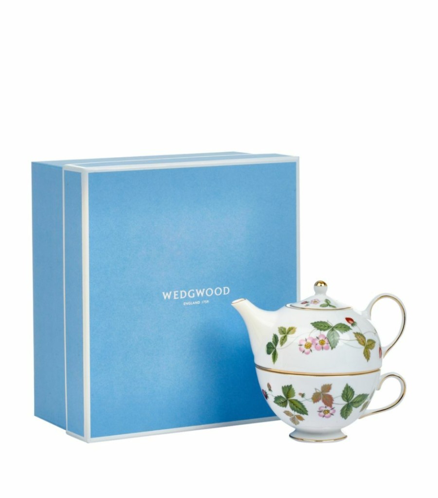 Home & Furniture * | Wedgwood Wild Strawberry Tea For One Multi Teapots