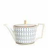 Home & Furniture * | Wedgwood Renaissance Gold Teapot (1L) Blue Teapots