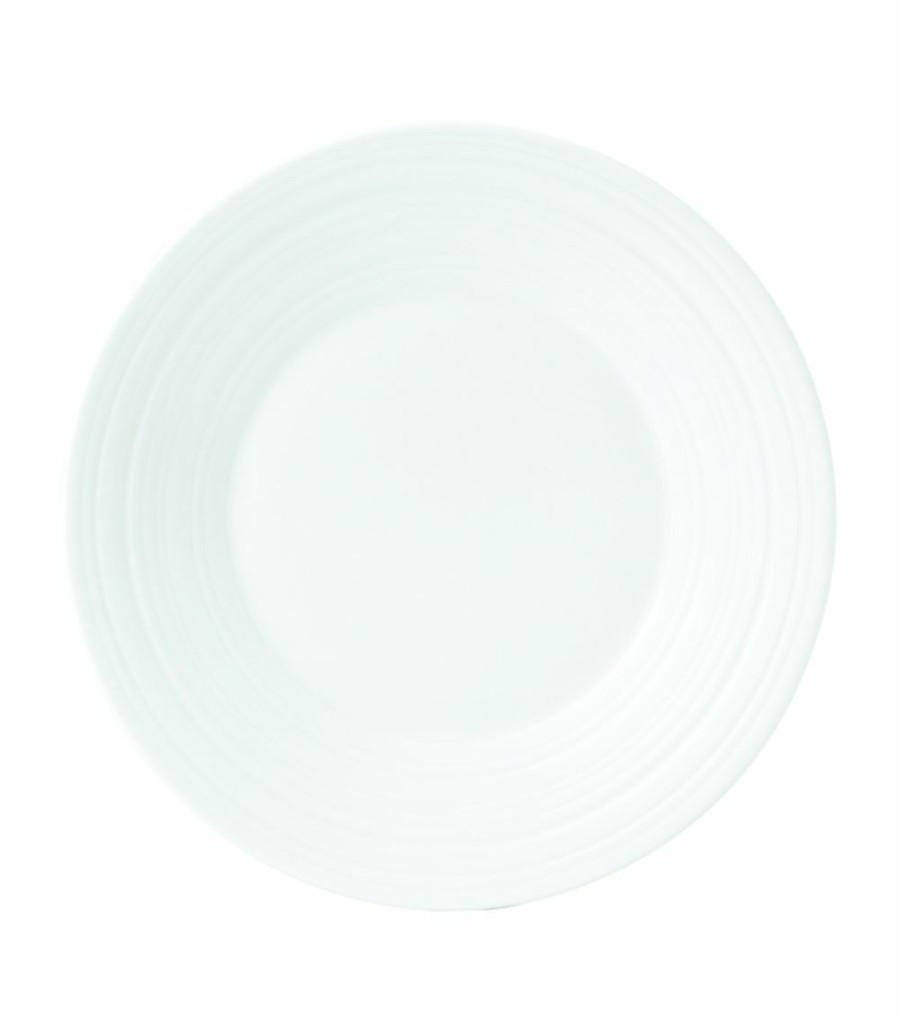 Home & Furniture * | Wedgwood Strata Plate White Plates