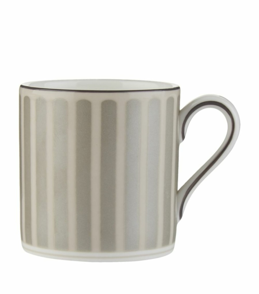 Home & Furniture * | Wedgwood Parklands Espresso Cup Grey Tea Cups & Saucers