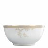 Home & Furniture * | Wedgwood Lace Gold Salad Bowl White Serving Bowls