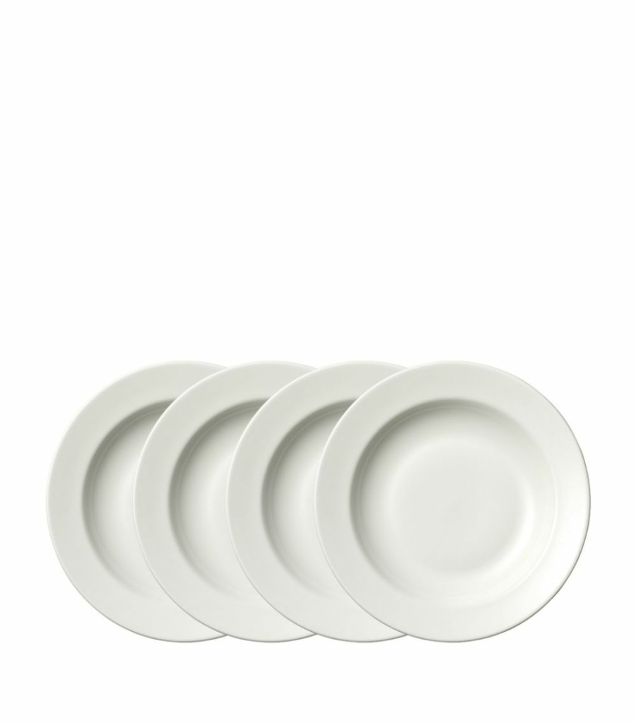 Home & Furniture * | Wedgwood Perfect White Rim Soup Bowl (Set Of 4) Bowls