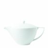 Home & Furniture * | Wedgwood Strata Teapot White Teapots