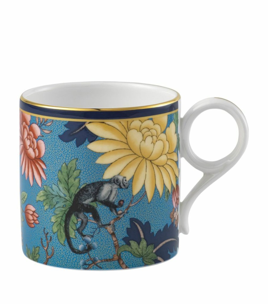 Home & Furniture * | Wedgwood Wonderlust Sapphire Garden Mug Multi Mugs