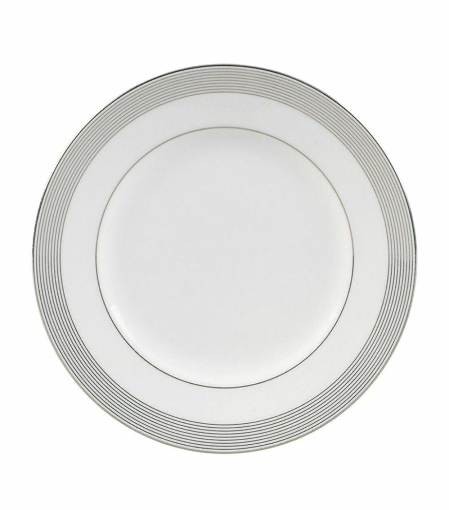 Home & Furniture * | Wedgwood Vera Wang Grosgrain Plate White Plates