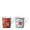 Home & Furniture * | Wedgwood Wonderlust Mug (Set Of 2) Multi Mugs