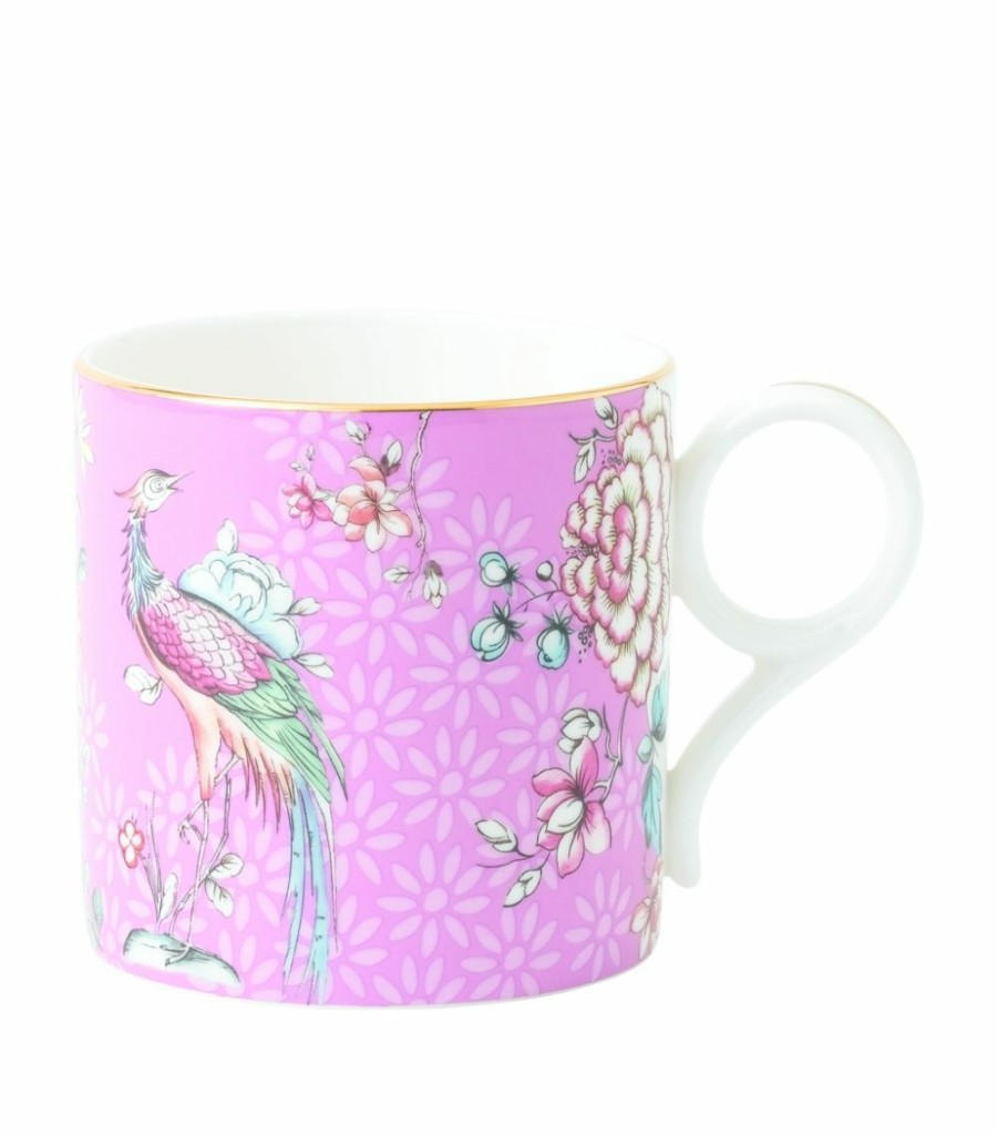 Home & Furniture * | Wedgwood Wonderlust Large Lilac Crane Mug Multi Mugs