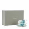 Home & Furniture * | Wedgwood Chinoiserie Teacup And Saucer Gift Box (Set Of 2) White Tea Sets