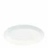 Home & Furniture * | Wedgwood White Oval Serving Platter (39Cm X 21Cm) Serving Plates