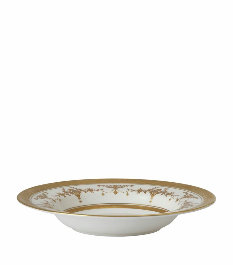 Home & Furniture * | Wedgwood Riverton Soup Bowl (23Cm) Gold Bowls