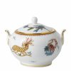 Home & Furniture * | Wedgwood Mythical Creatures Small Sugar Box (9Cm) White Serving Bowls